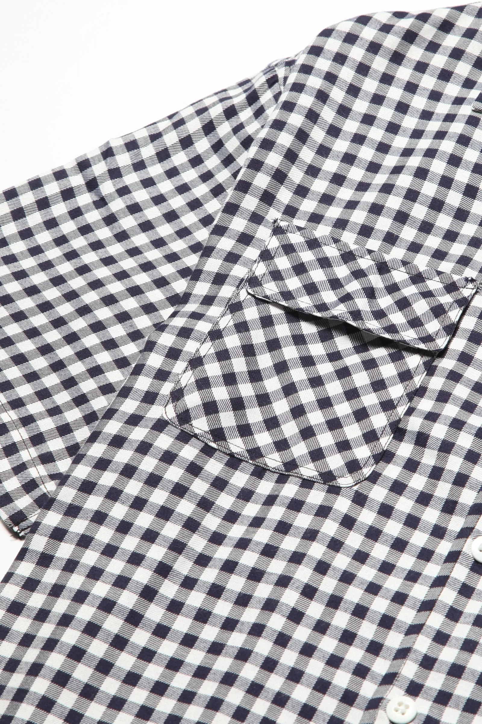 Overall Union - Boxy Short Sleeve Shirt - Gingham