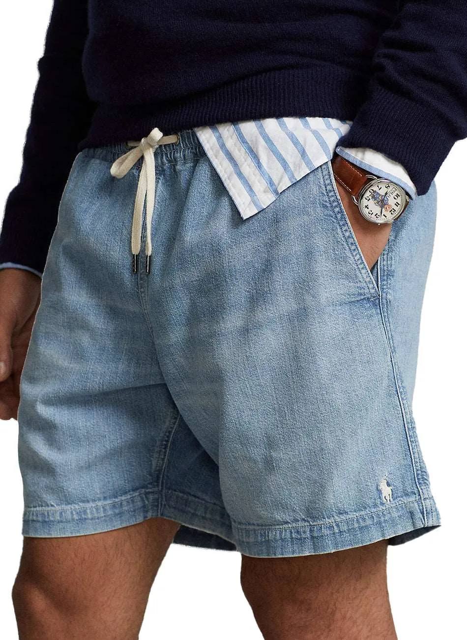 Polo Ralph Lauren Classic Drawstring Corduroy Shorts - Blue