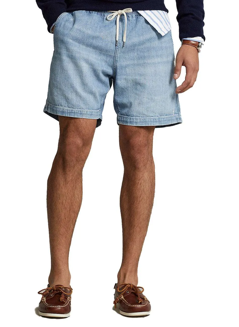 Polo Ralph Lauren Classic Drawstring Corduroy Shorts - Blue