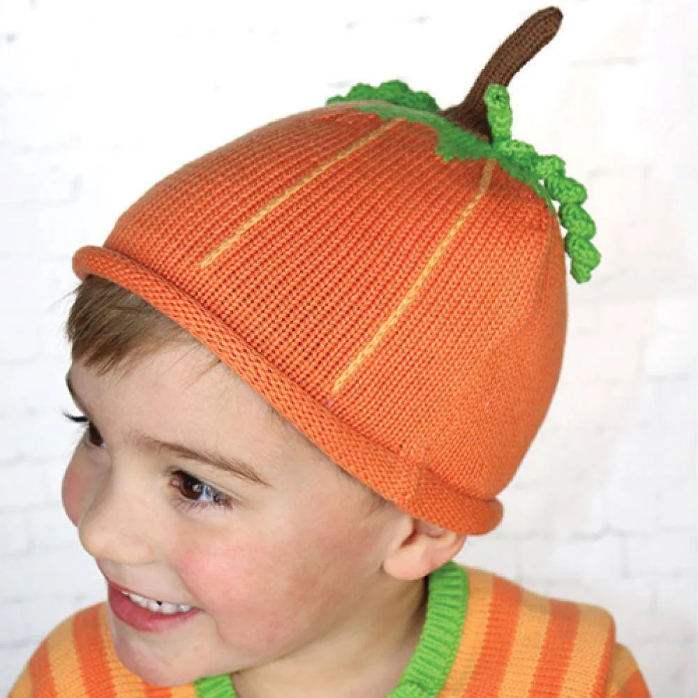 Pumpkin Knit Hat