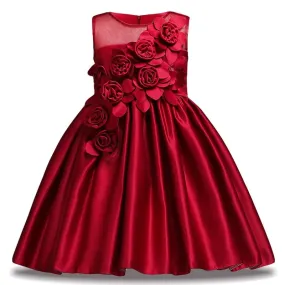 Red Flower Dress