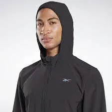 Reebok Men OSR Track Jacket Full Zip-Black