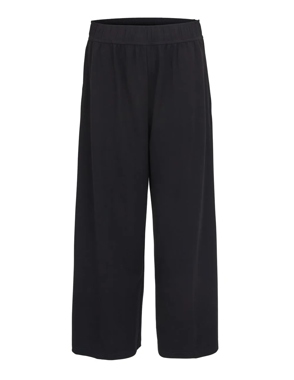 Refined Jersey Pull On Crop Wide Pants