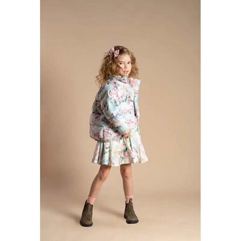 Rock Your Kid Fairy Tales Puff Padded Jacket With Lining