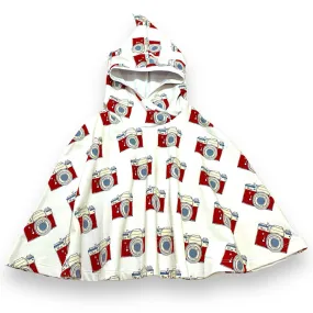 Size Large (6-9y) Winter Poncho - Cameras