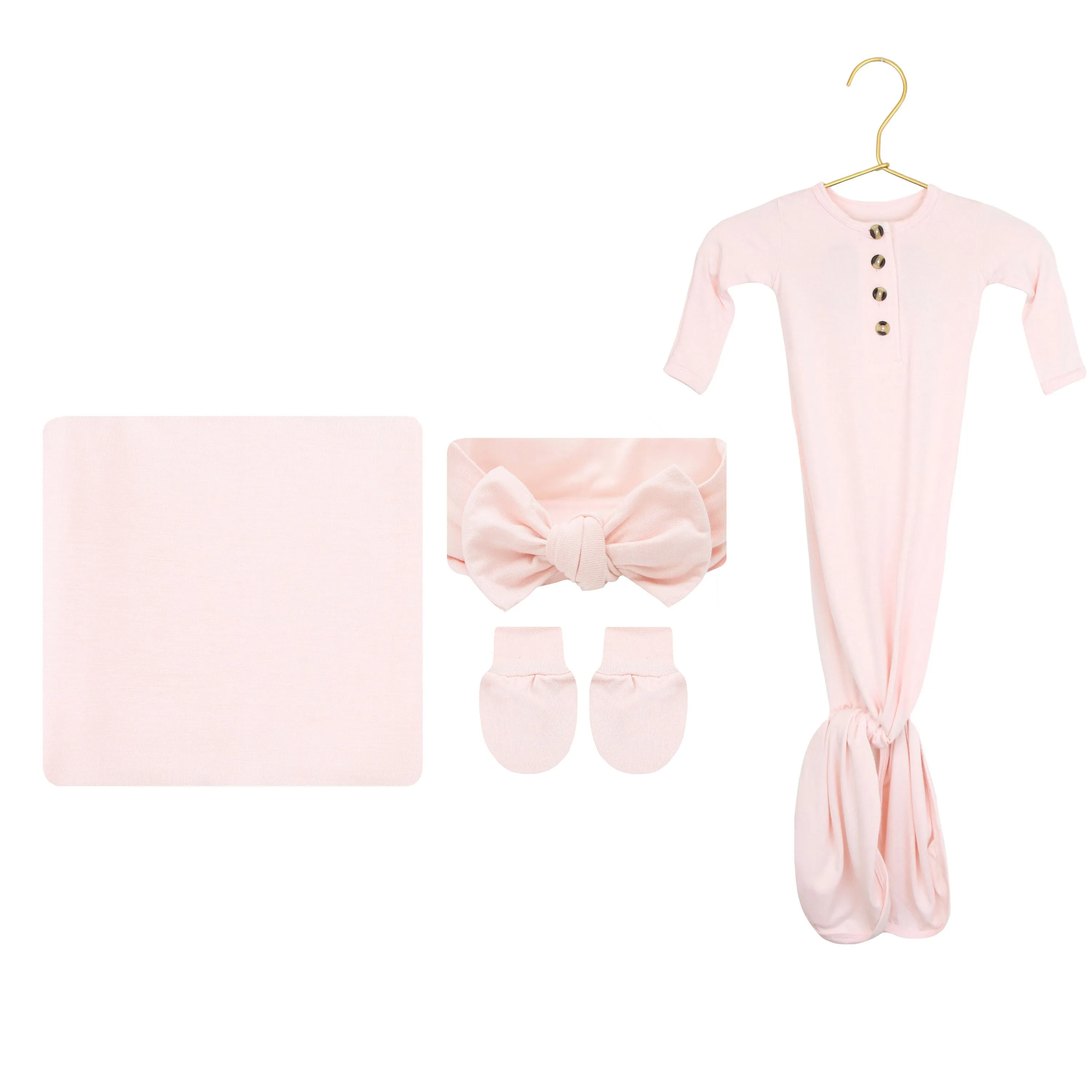 Sophie Newborn Headband Bundle (Gown)