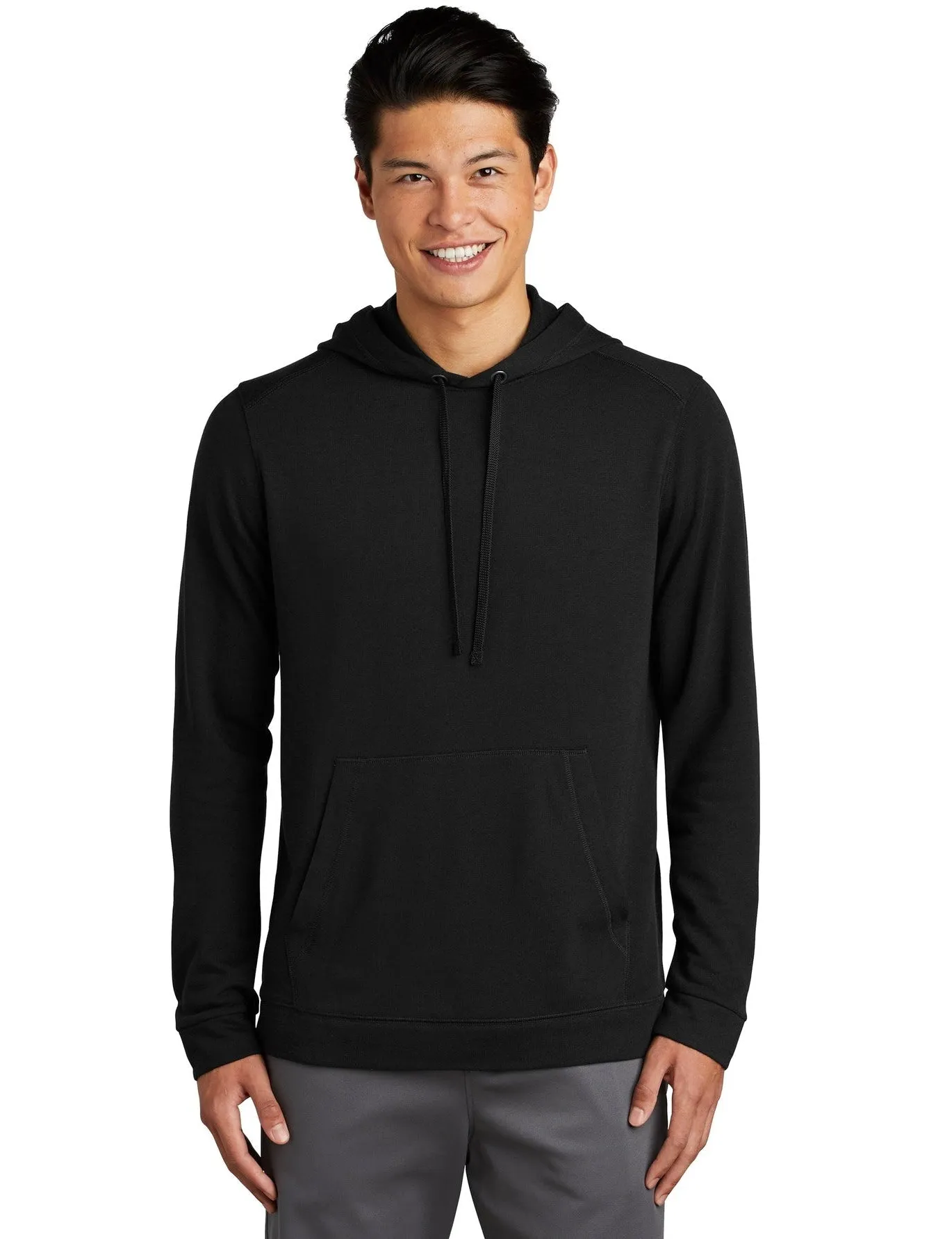 Sport-Tek Posicharge Tri-Blend Wicking Fleece Hooded Pullover