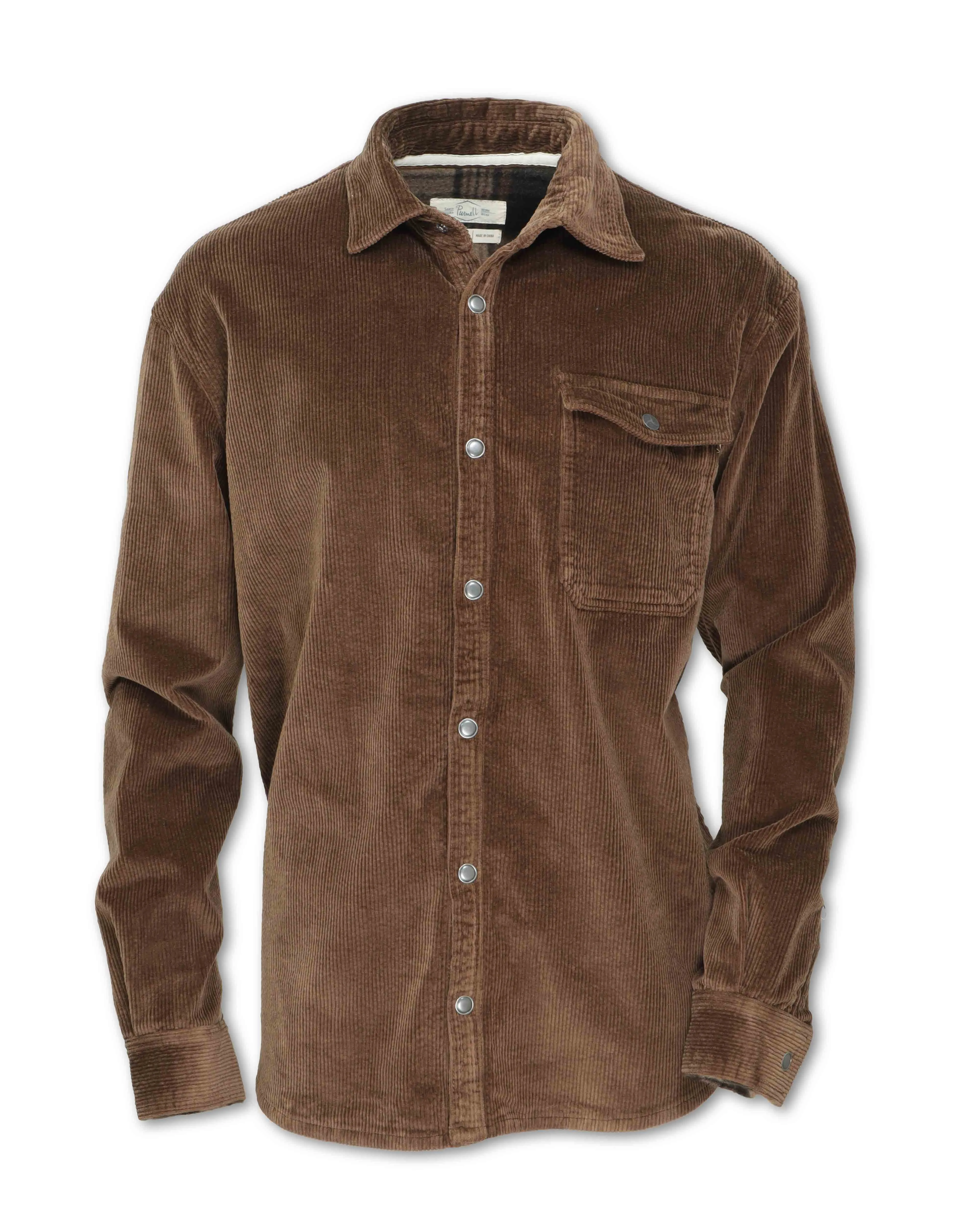 STRETCH CORDUROY SHIRT JACKET - SHIPS 8/1/25