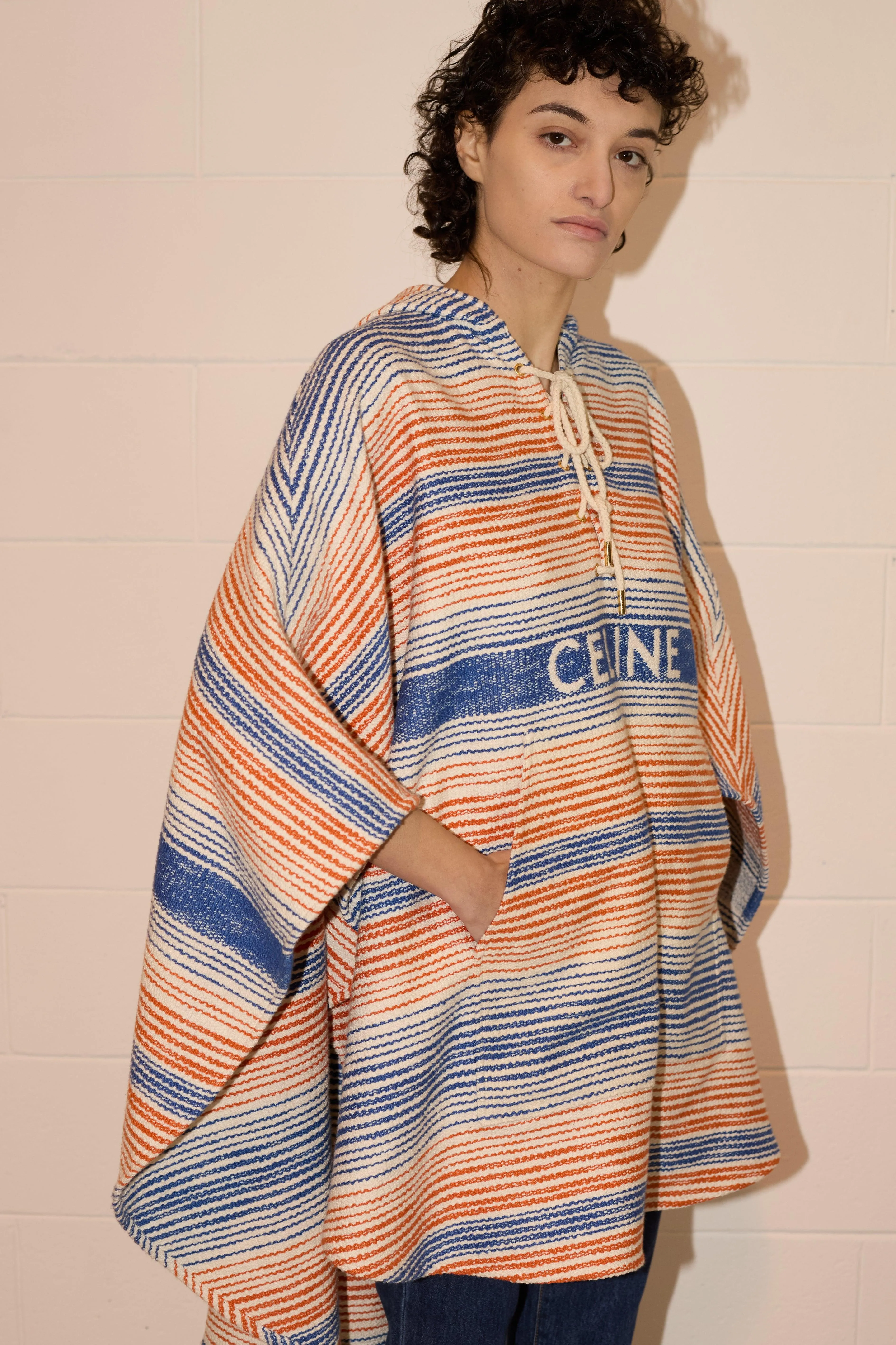 Stripes Poncho