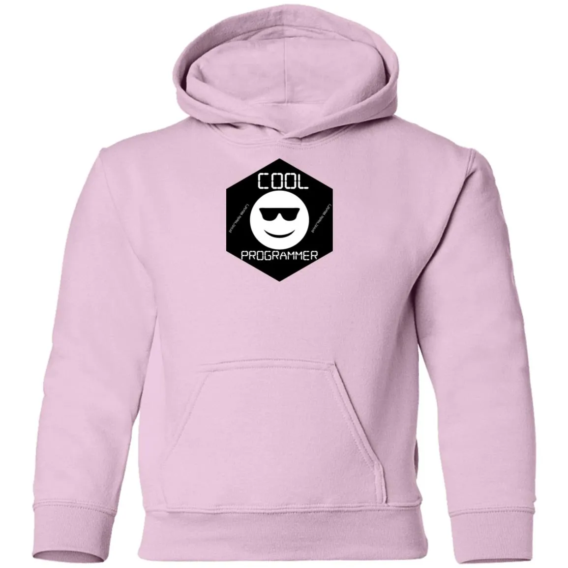 The Cool Programmer  Youth Pullover Hoodie For Techies(Kids)