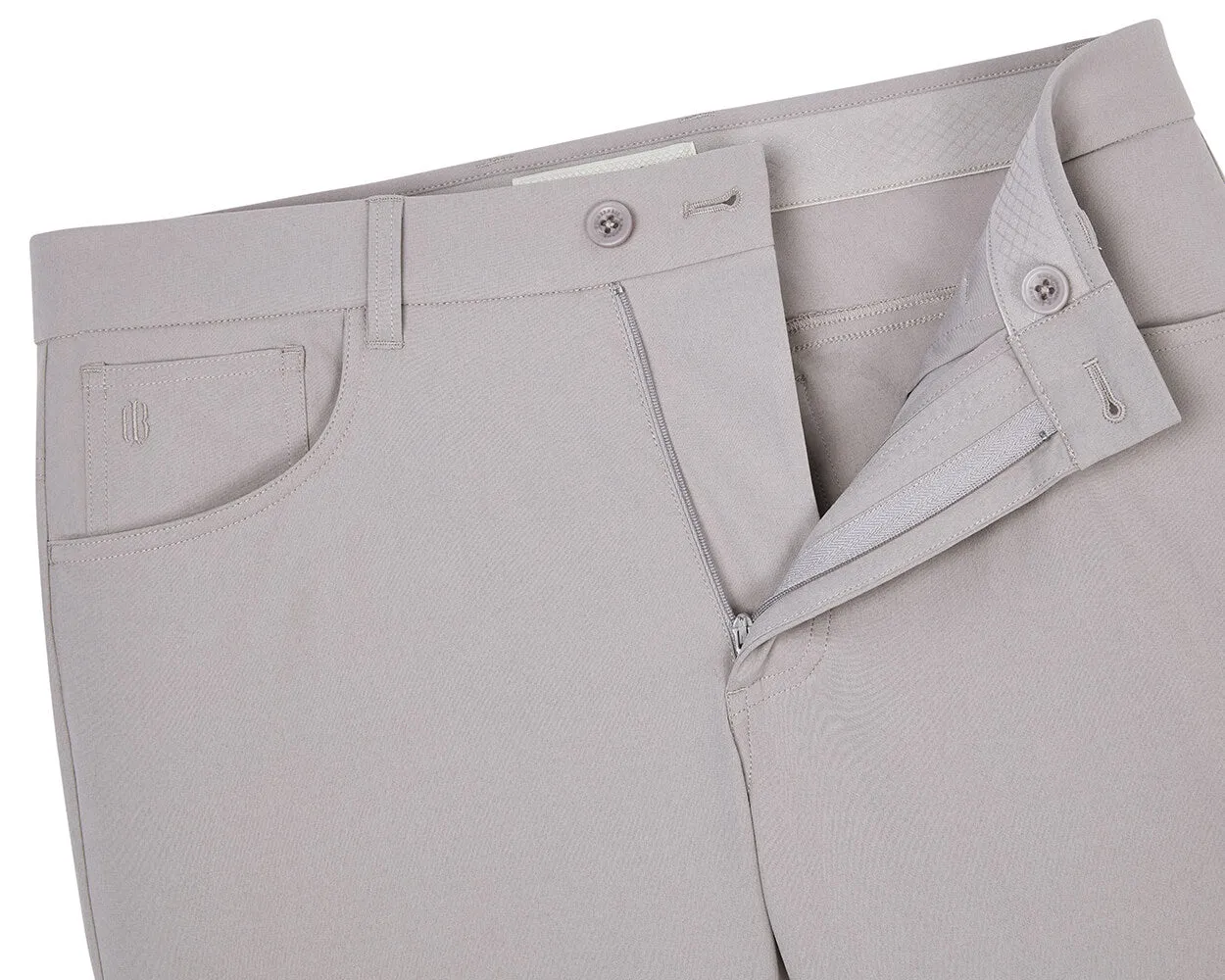 The Parker Pant: Gray 32" Length