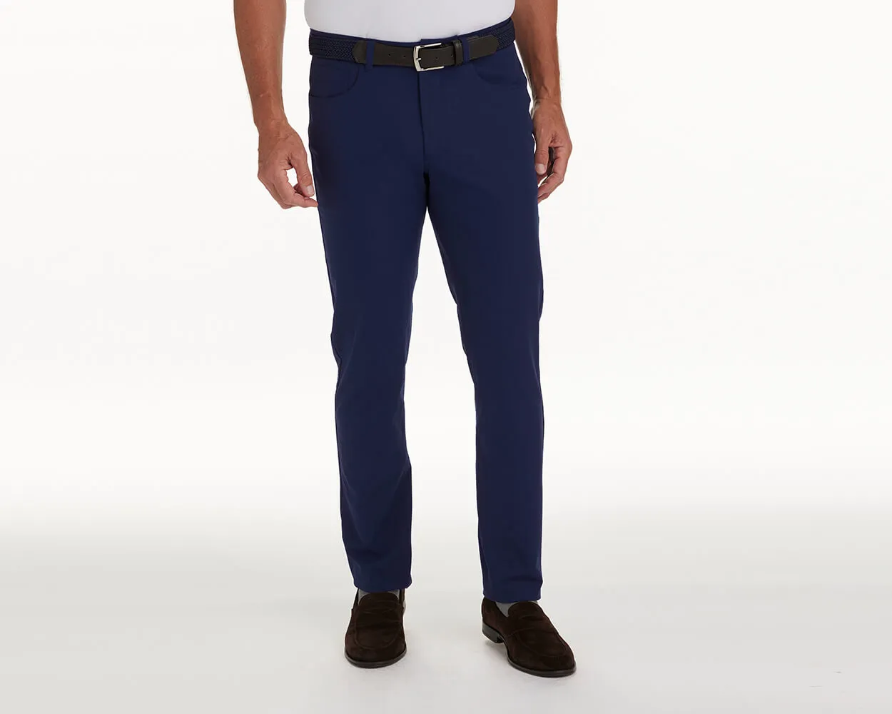 The Parker Pant: Navy 34" Length