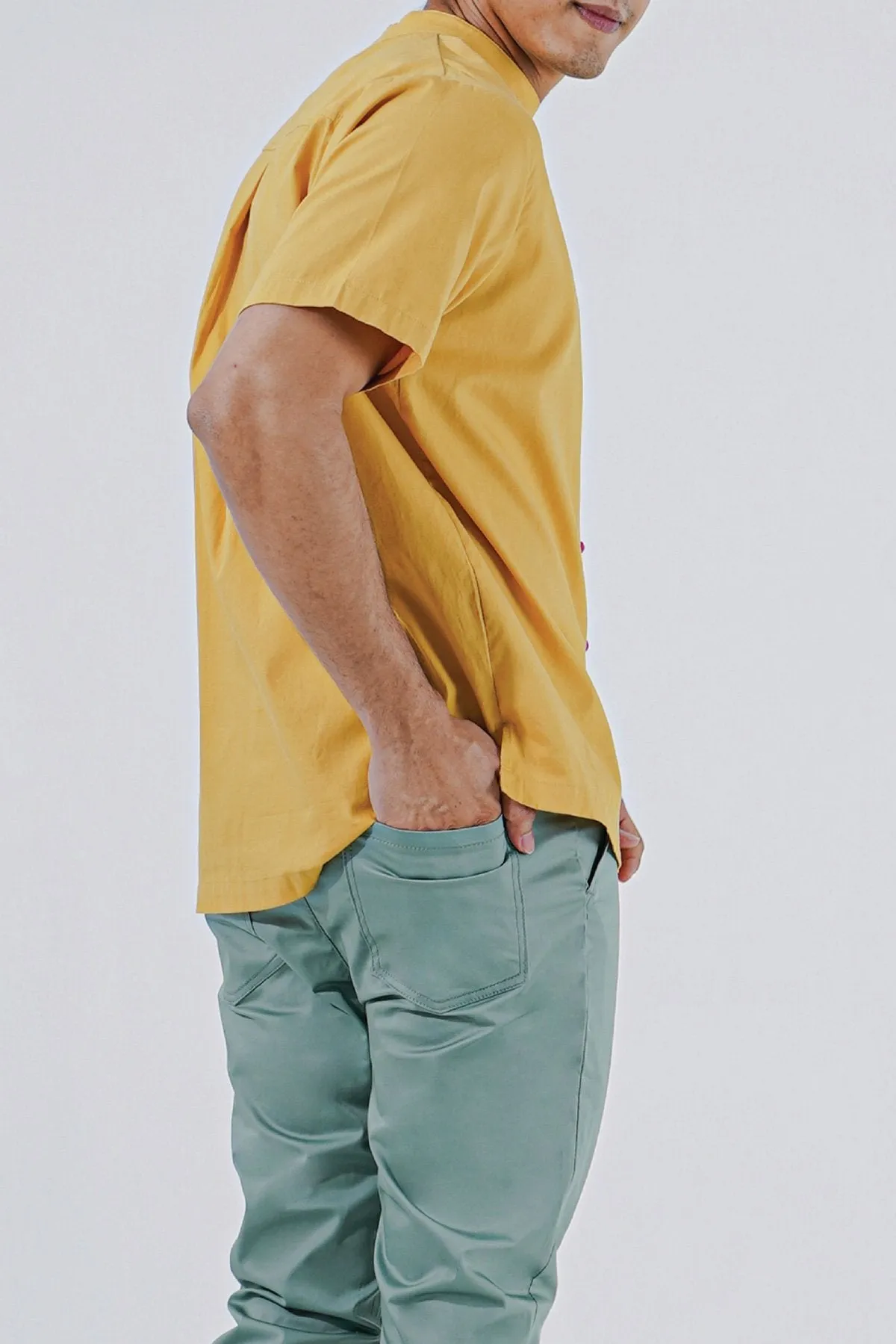 The Perfect Men Slim Fit Pants - Vegan Green