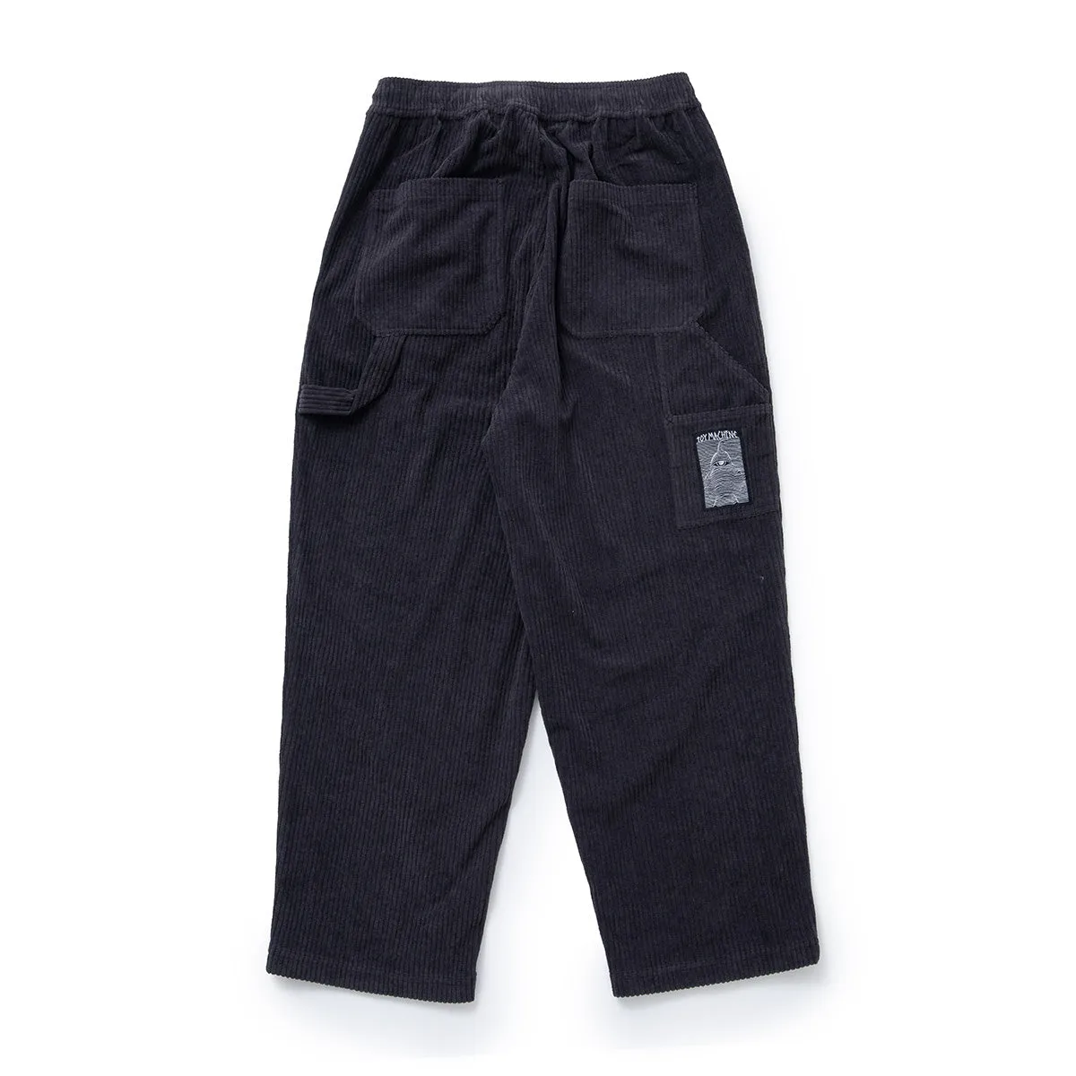 TOY MACHINE JAPAN CORDUROY CARPENTER PANT BLACK