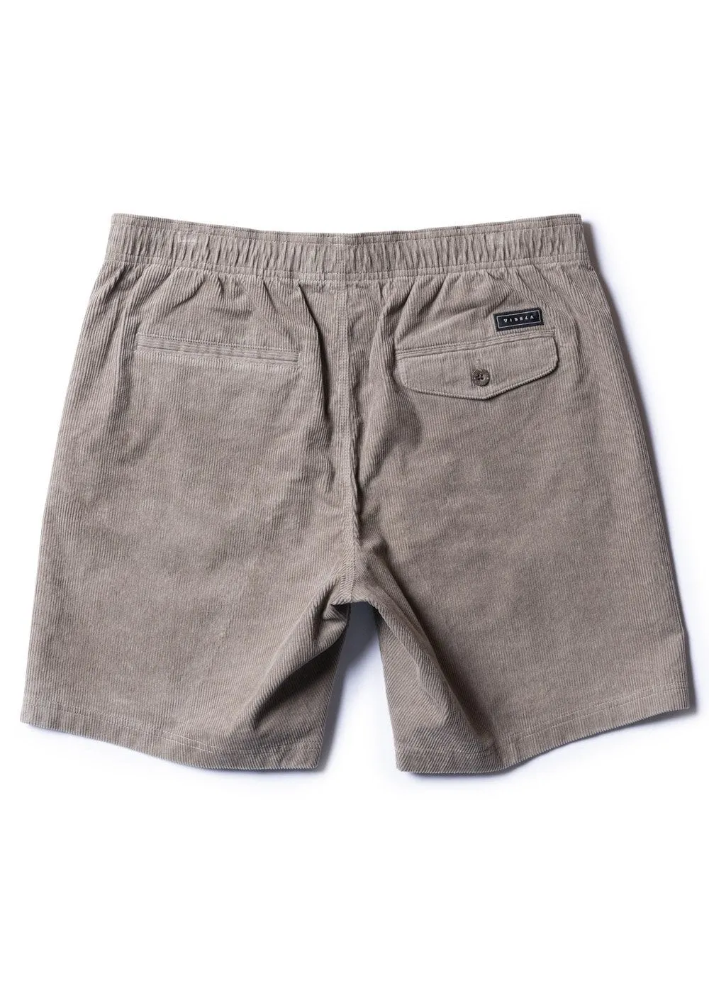 Vissla No See Ums Cord Eco 17" Elastic Walkshort - DRIFTWOOD